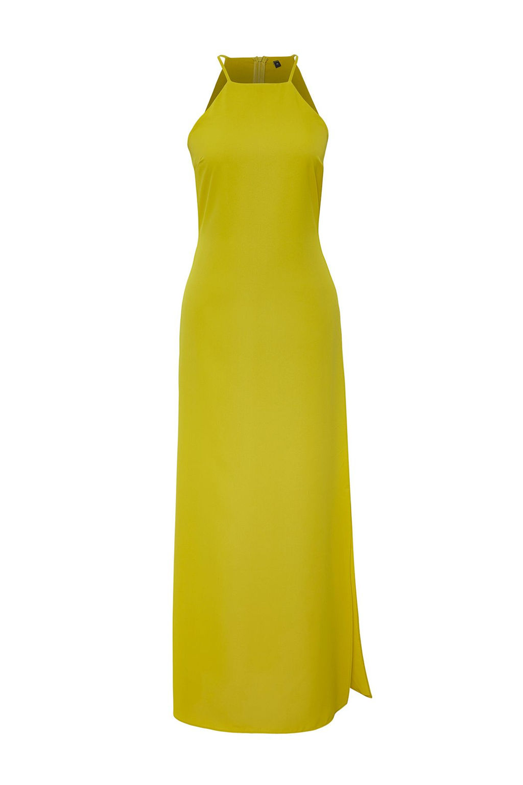 TRENDYOLMILLA Cok Renkli Batik Desenli Duz Kesim Kolsuz Maxi Astarl? Saten Dokuma Elbise TWOSS23EL02238 фото 17