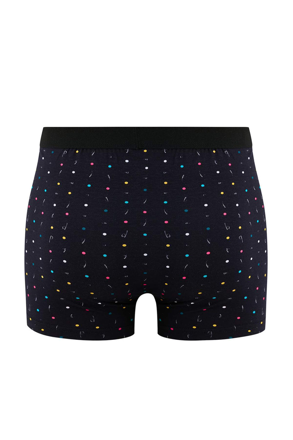Cok Renkli 3lu Paket Desenli/Duz Pamuklu Boxer TMNAW25BX00009 - Trendyolmilla фото 11