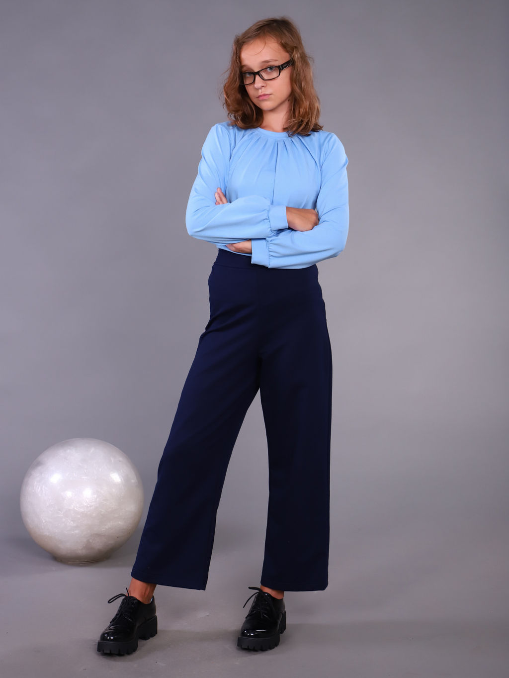 Брюки "Вера-1" синий