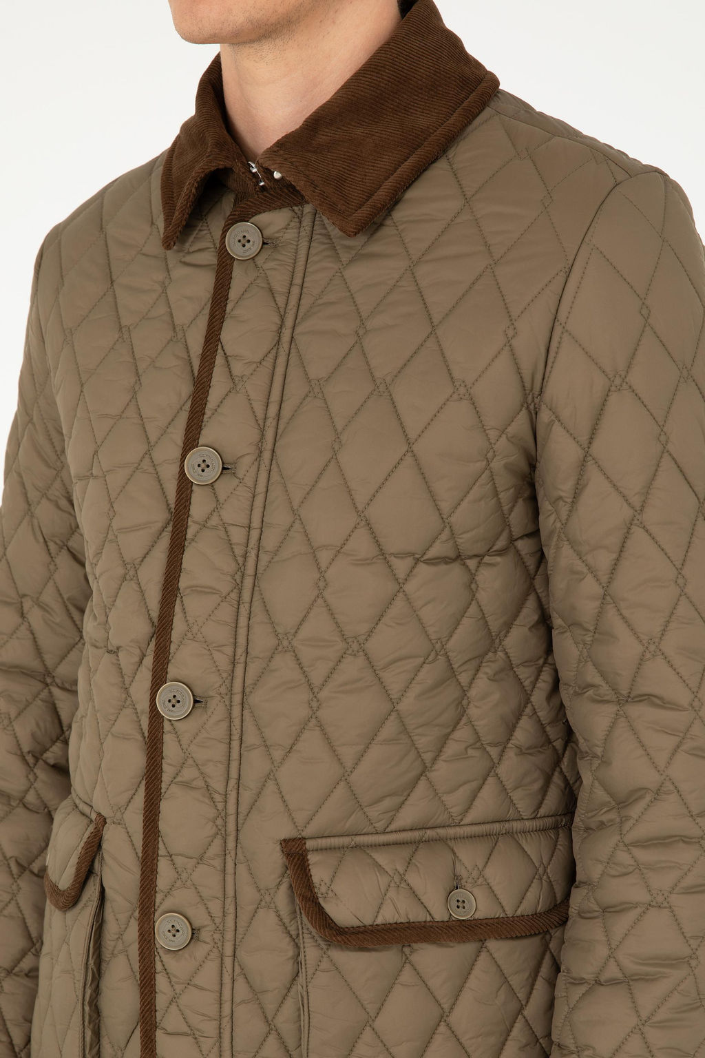 Мужское пальто цвета хаки - U.s. polo assn фото 7