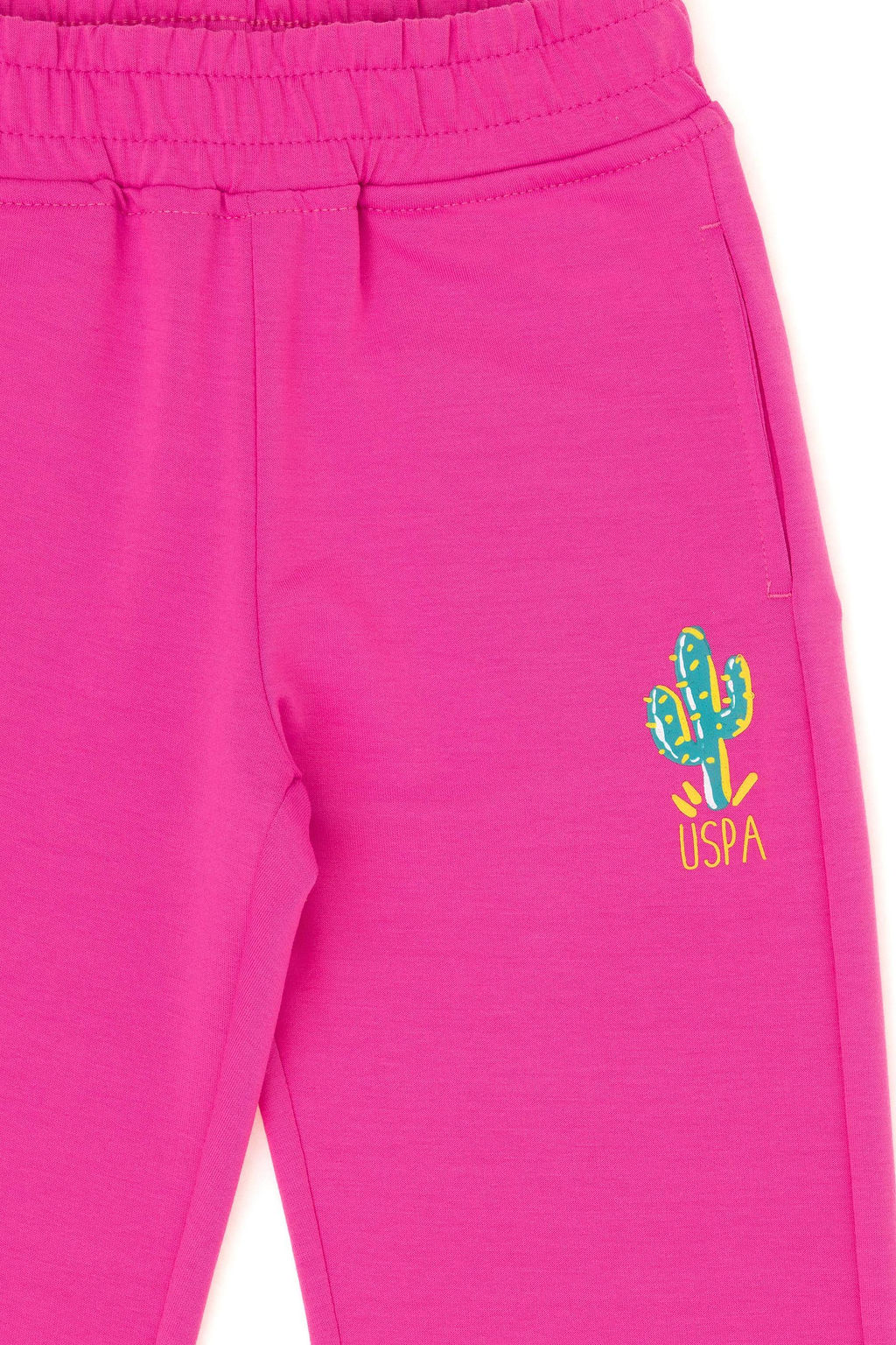 Розовые спортивные штаны для девочек - U.s. polo assn фото 8