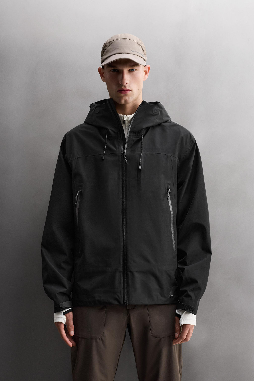 3L TECHNICAL SHELL WATERPROOF JACKET - Zara фото 14
