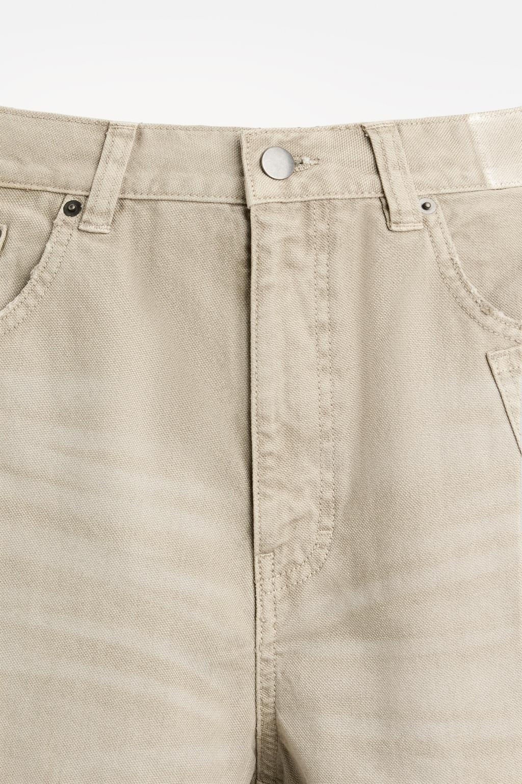 WIDE-LEG TROUSERS WITH POCKETS - Zara фото 4