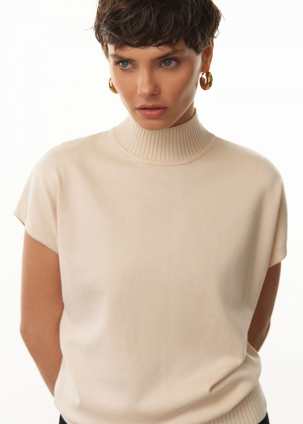 Conso/KJS 230791 - light beige Джемпер женский