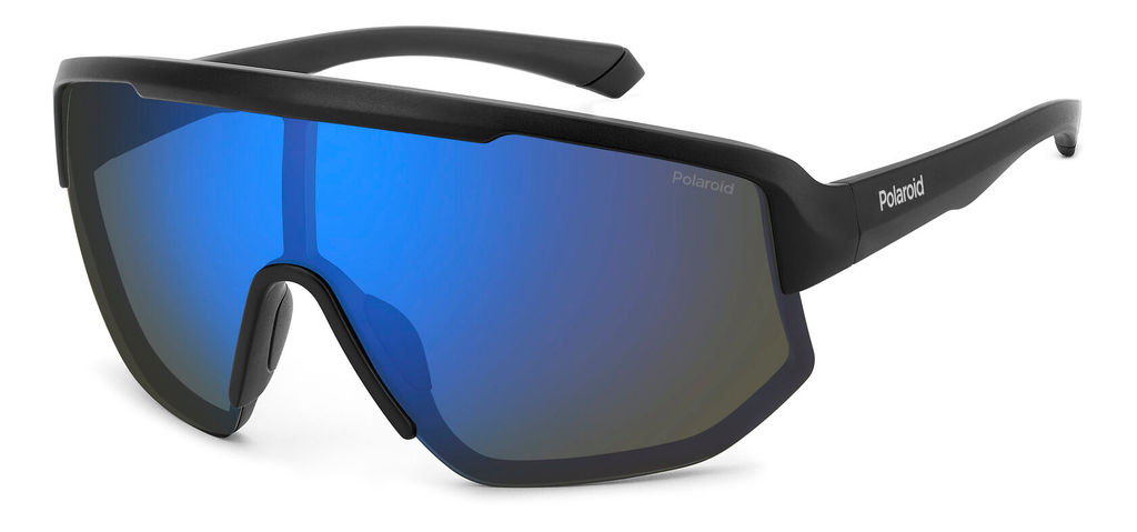 Солнцезащитные очки POLAROID PLD 7047/S Чёрный, унисекс