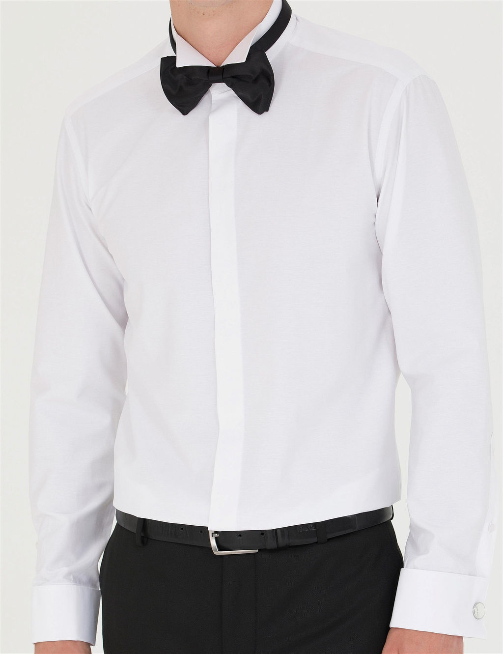 Beyaz Slim Fit Smokin G_mlek