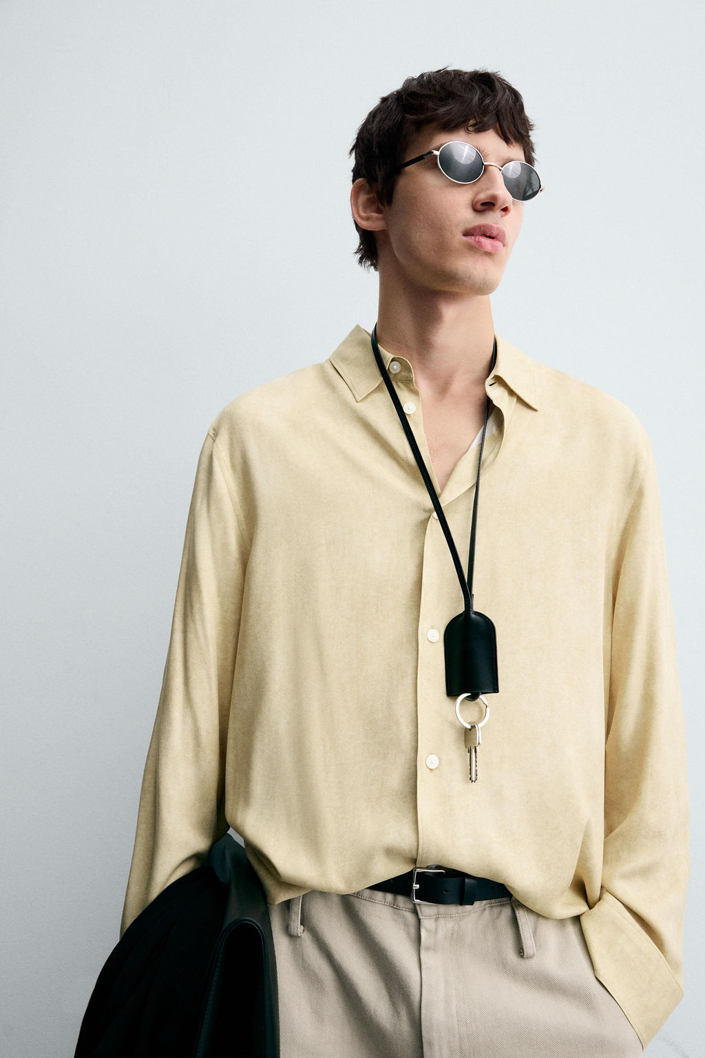 FLOWING VISCOSE SHIRT