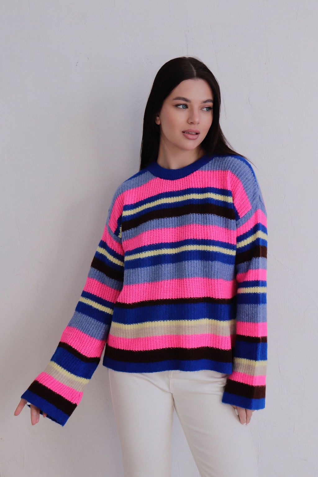 11191 Джемпер в полоску - Martichelli фото 8