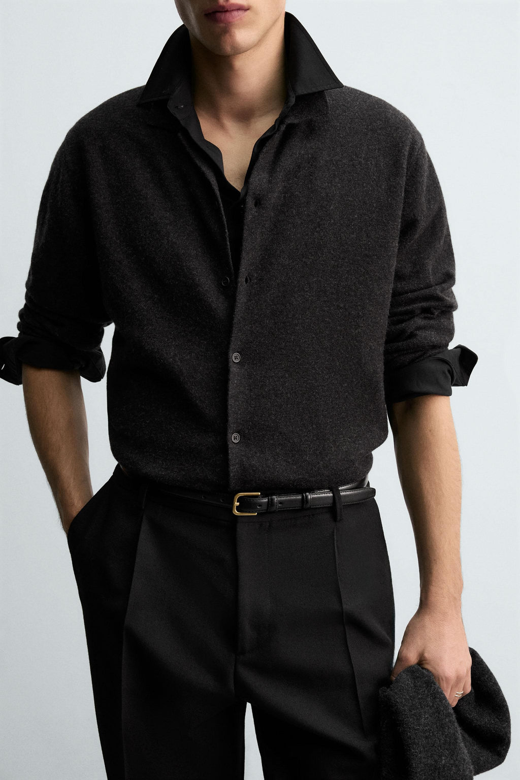 100% WOOL CARDIGAN - Zara фото 6