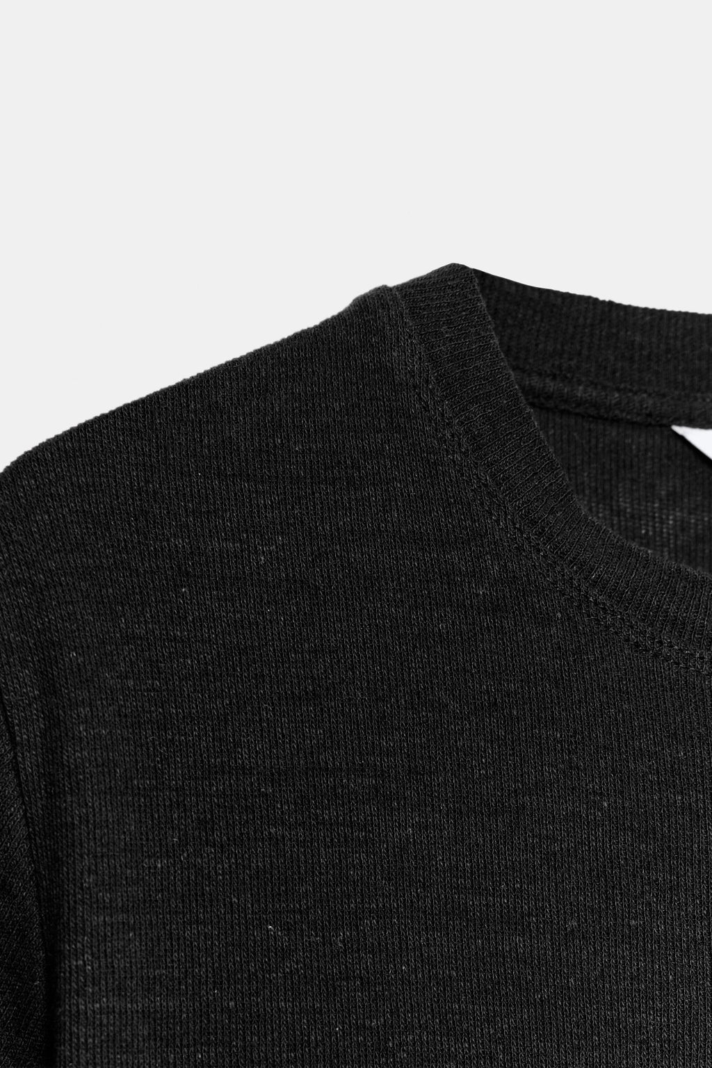 CAMISETA CON LINO MANGA CORTA / Carb?n - Zara фото 7