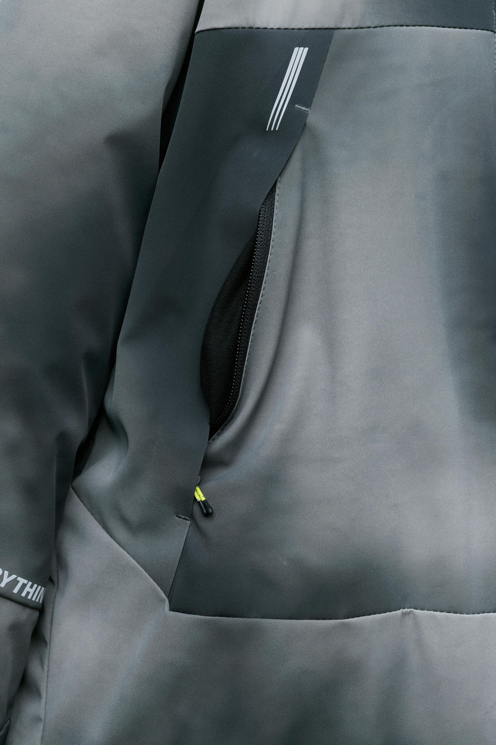 TIE DYE WATER-RESISTANT AND WINDPROOF DETACHABLE HOODIE JACKET RECCO® SYSTEM SKI COLLECTION - Zara фото 7