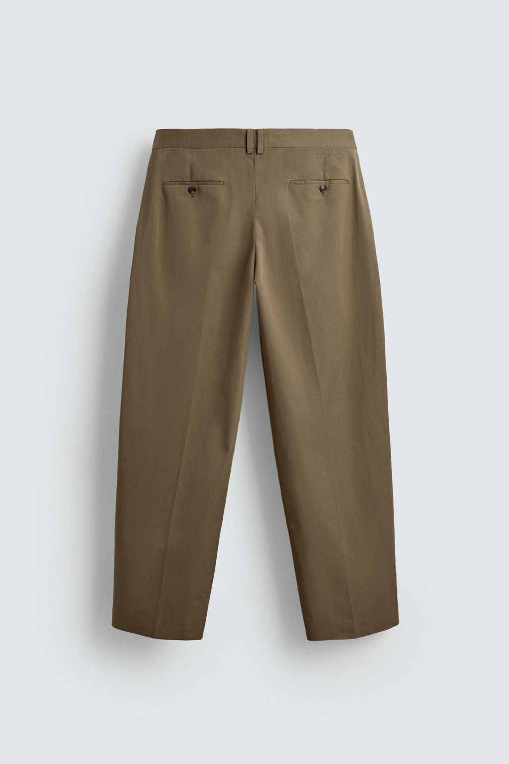 LIMITED EDITION RELAXED FIT PLEATED TROUSERS - Zara фото 8