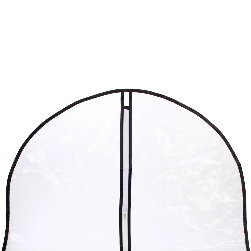 Цена за 4 шт. Чехол для одежды Селфи 60х137 пвх, прозрачный