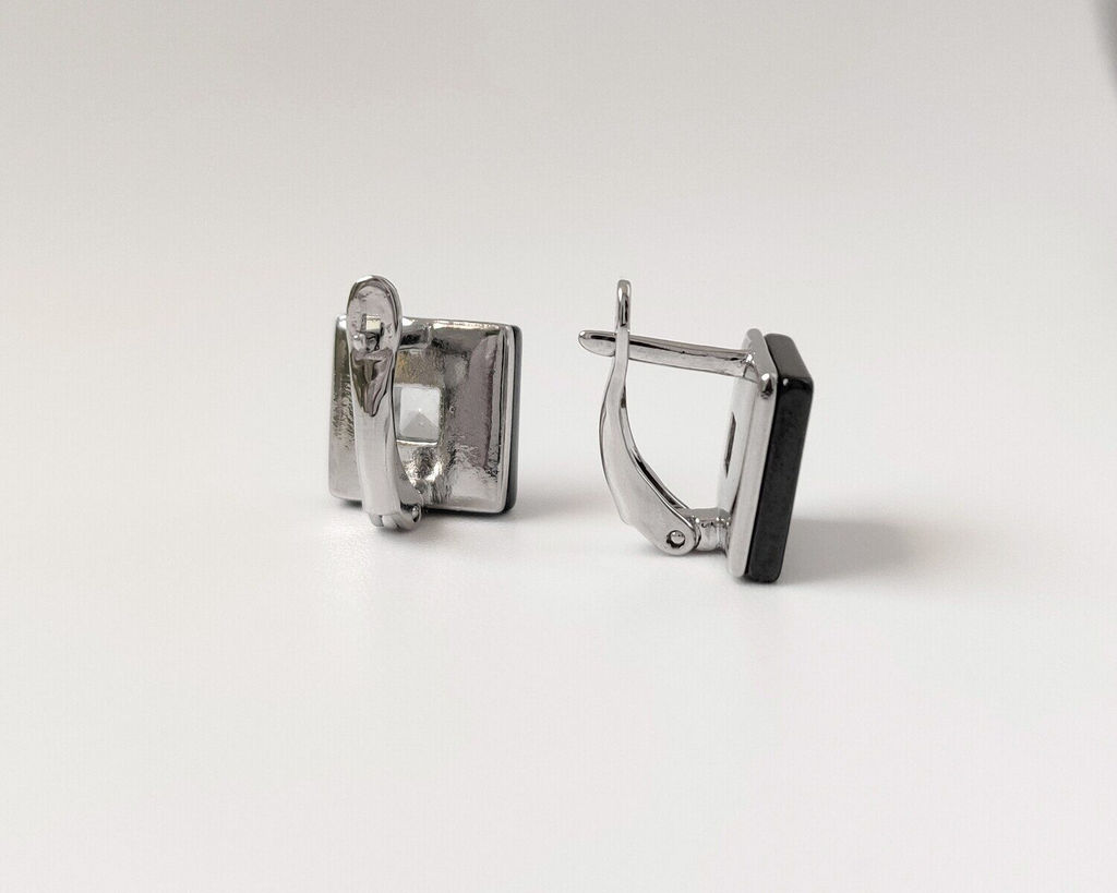 Серьги с керамикой