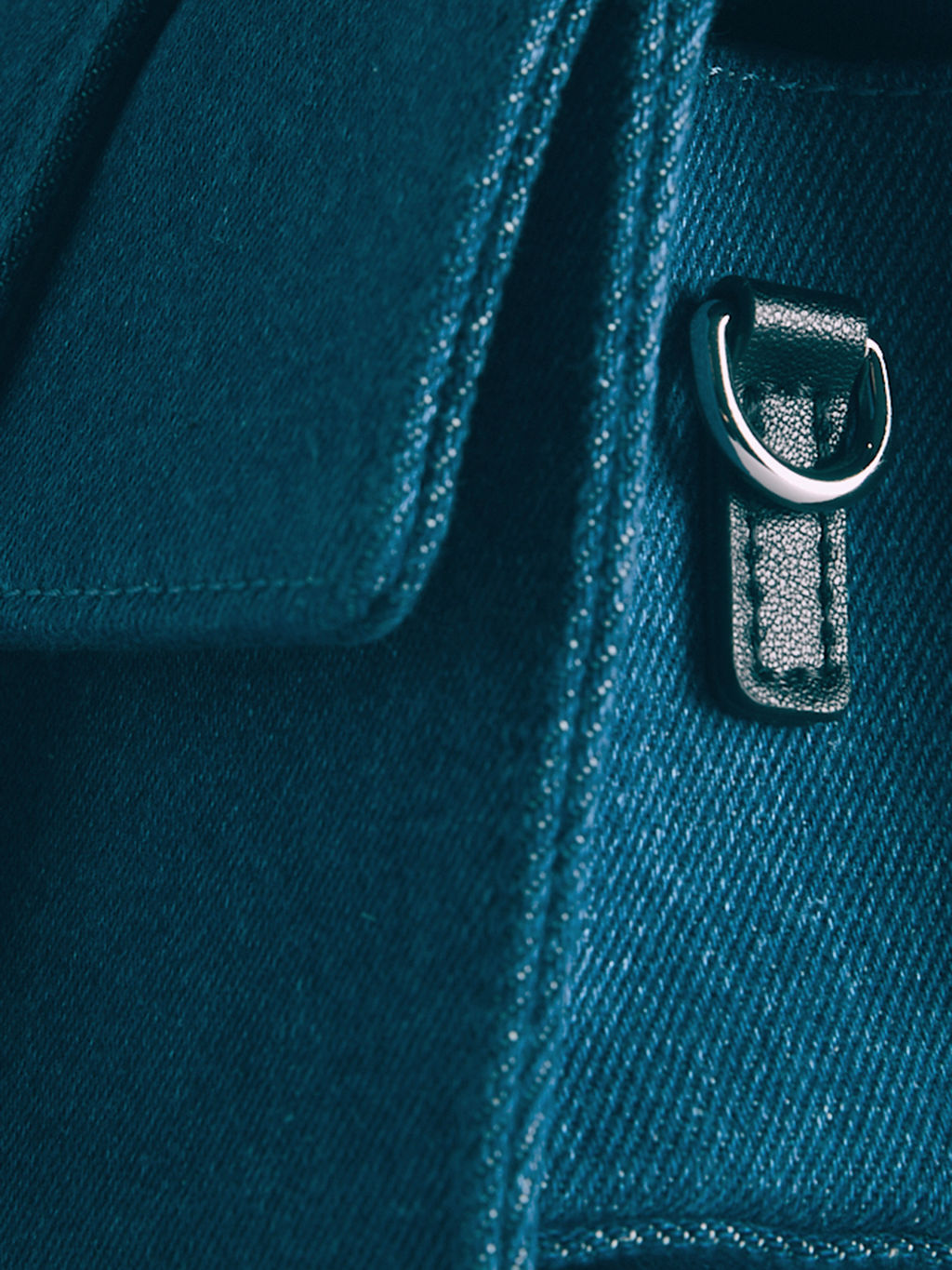 Женская сумка с ручками из денима TENDANCE Артикул 4248262, темно-синий  фото 3