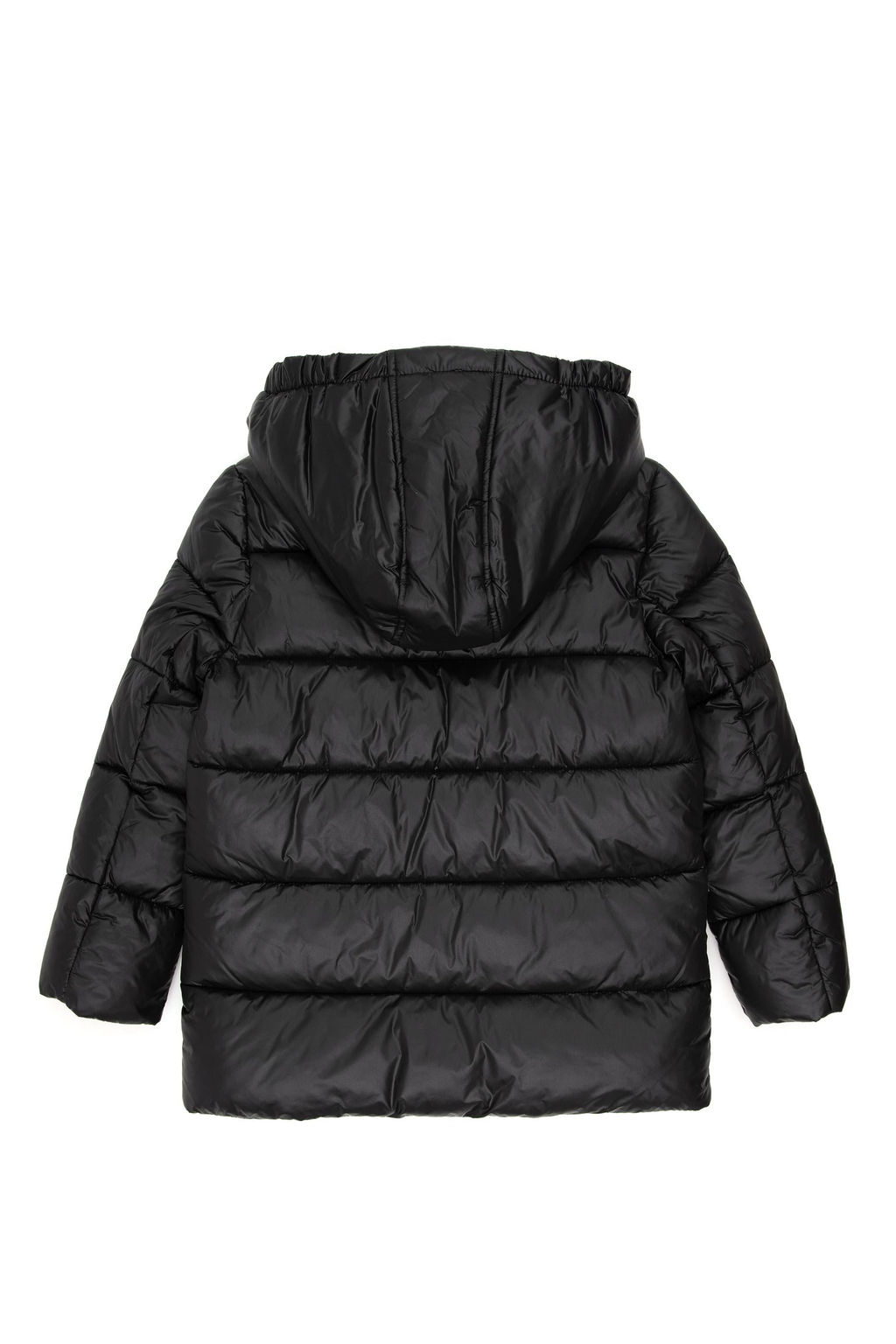 Черное пальто для мальчика Неожиданная скидка в корзине