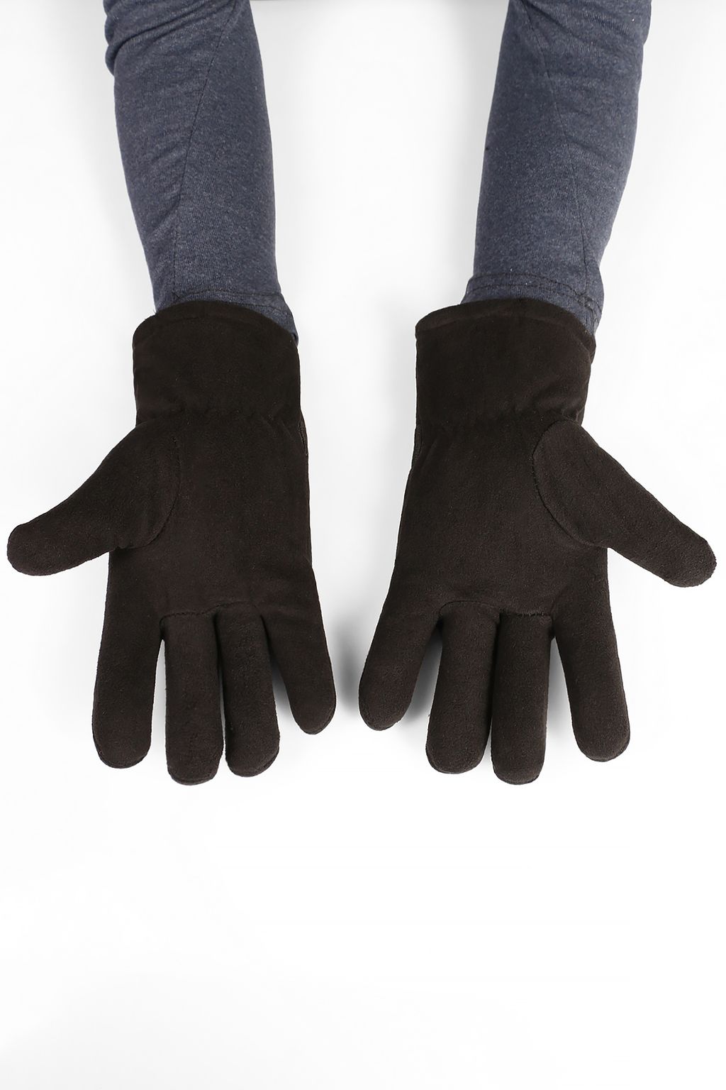 1А-33 А-102.С1 Перчатки мужские утепленные - Almond фото 3