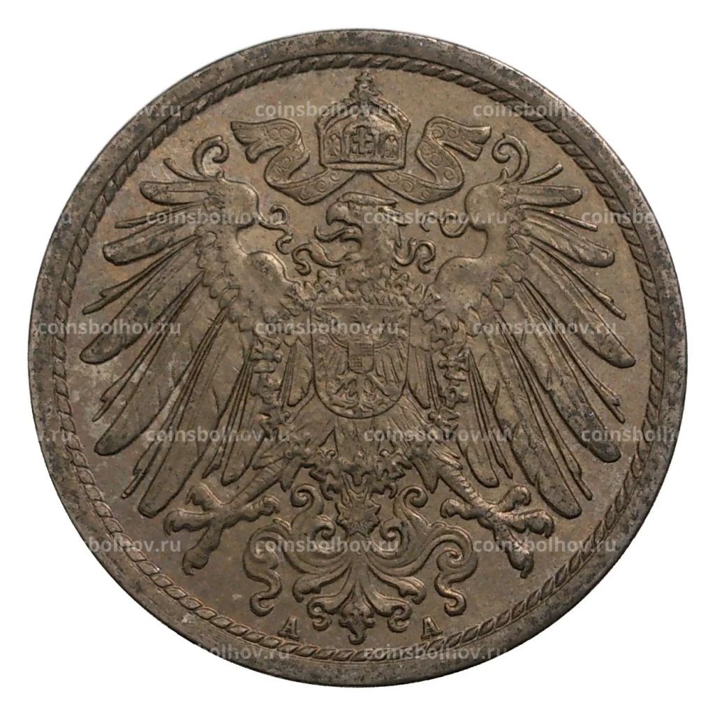 10 пфеннигов 1915 года А Германия