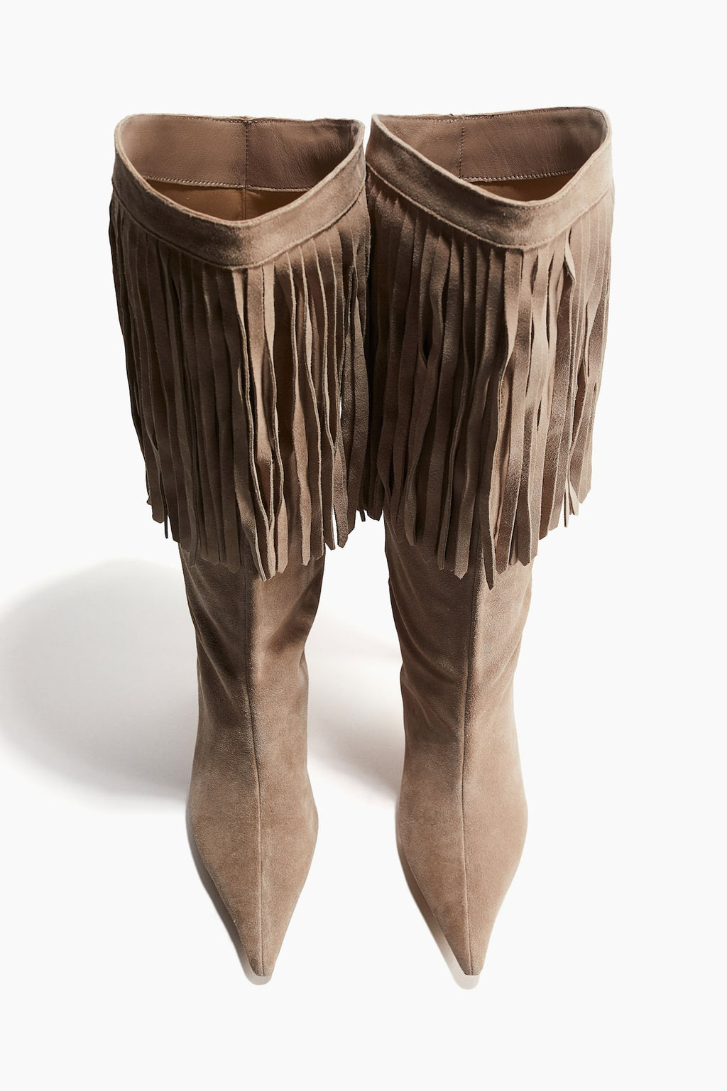 Botas de ante a la rodilla - H&m фото 3