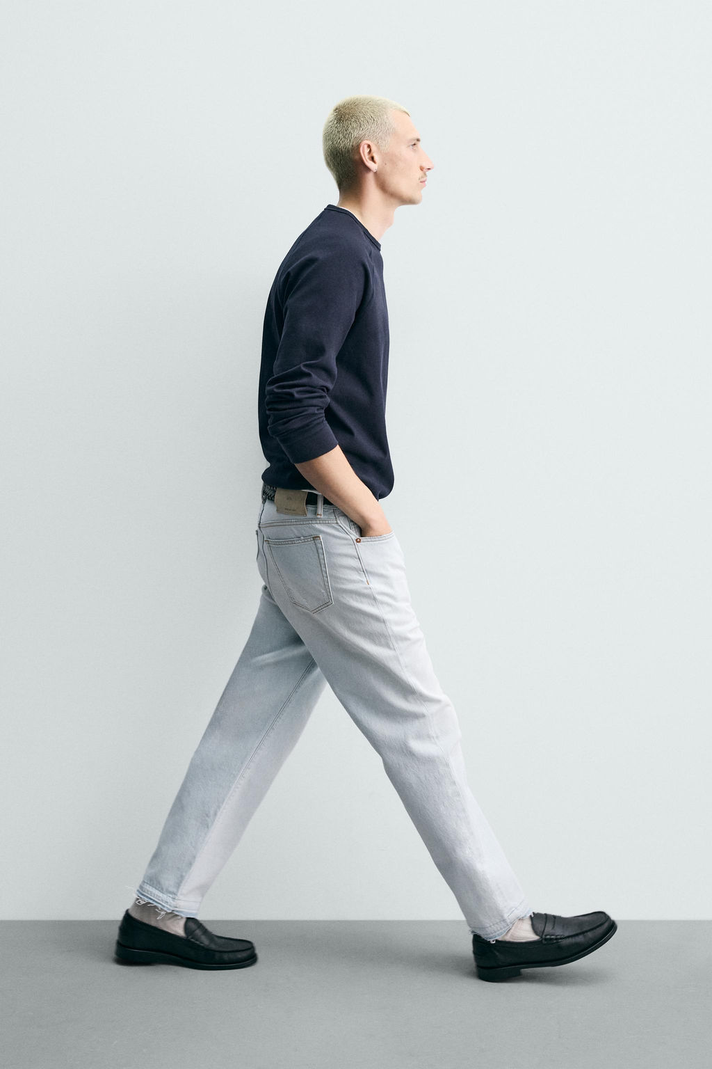 JEANS STRAIGHT ANKLE FIT / Azul claro - Zara фото 6