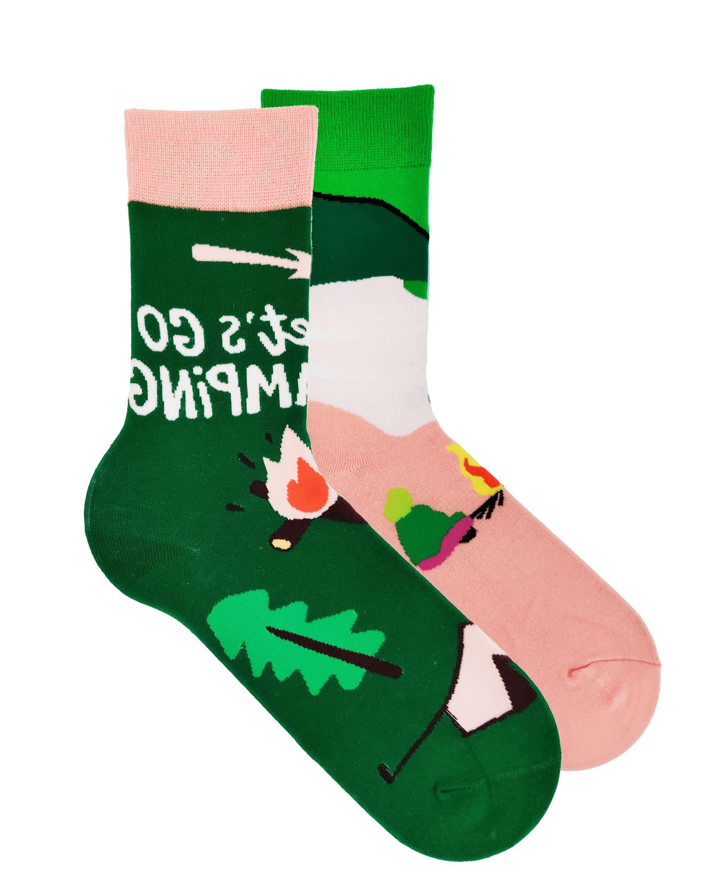 Носки р.35-40 Two Side Camp - Krumpy фото 2