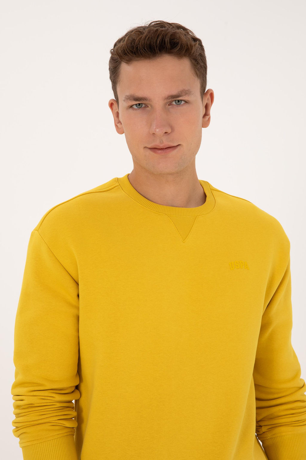 Erkek Sar_ Basic Sweatshirt