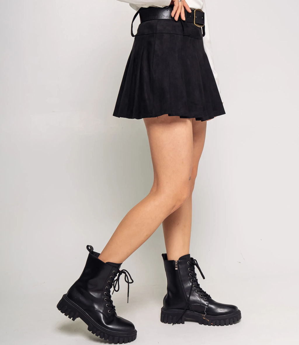 Юбка #КТ6131 (1), чёрный - Dommod фото 3