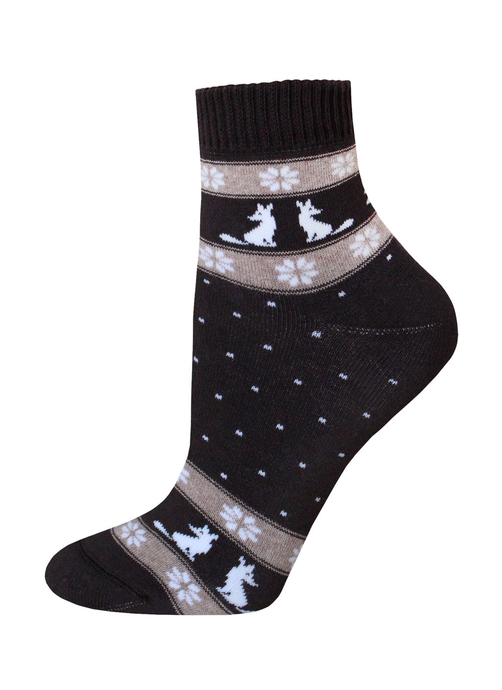 Цена за 2 пары Носки короткие Conte Elegant, Т.КОРИЧНЕВЫЙ