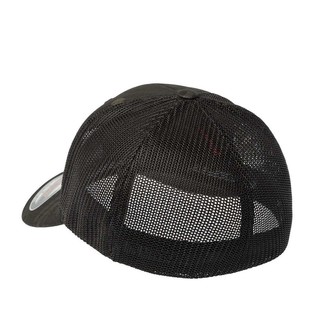 Бейсболка FLEXFIT арт. 6511MC (черный / камуфляж)