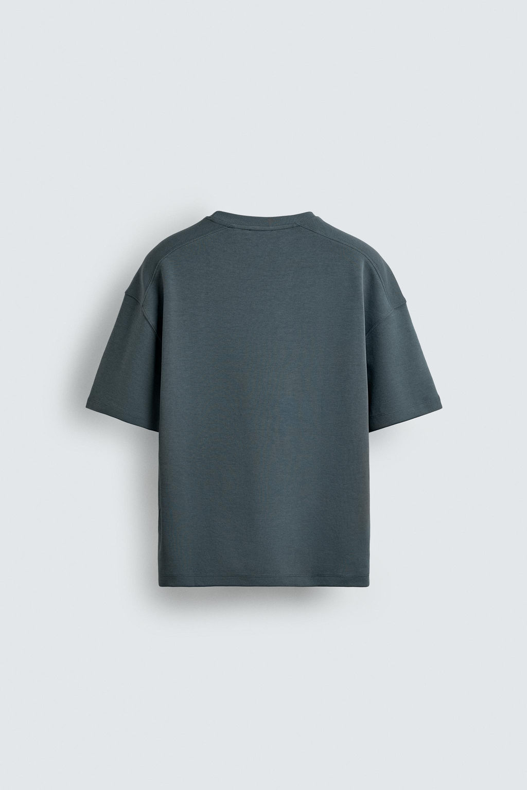 SUDADERA RELAXED FIT INTERLOCK / Azul lavado - Zara фото 7