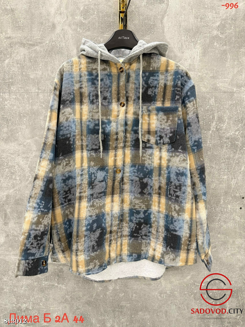 Рубашка женская с мехом внутри - Bruno фото 5