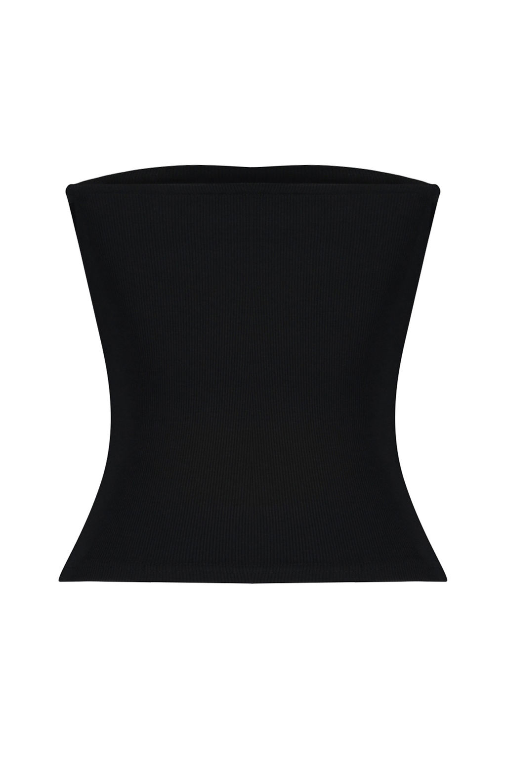 Trendyolmilla Pembe Fitilli Straplez Yaka Dokuma Garnili Vucuda Oturan Pamuklu Crop Orme Bluz TWOSS24BZ00361 фото 8