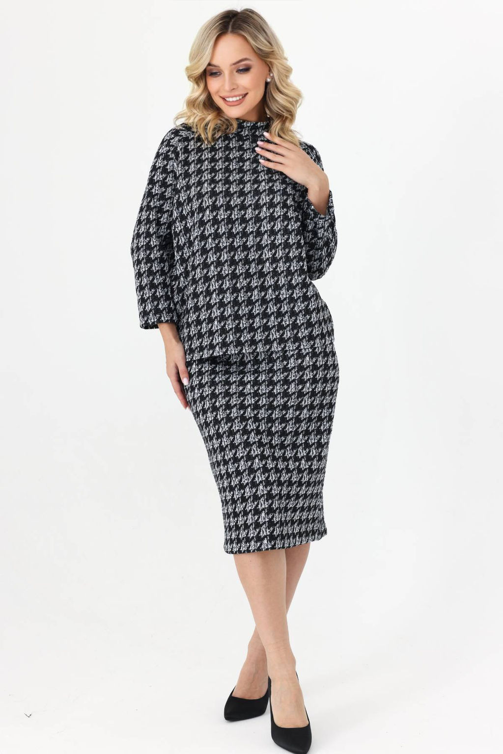 Блузка женская 4300/02/Черный - Rise фото 3