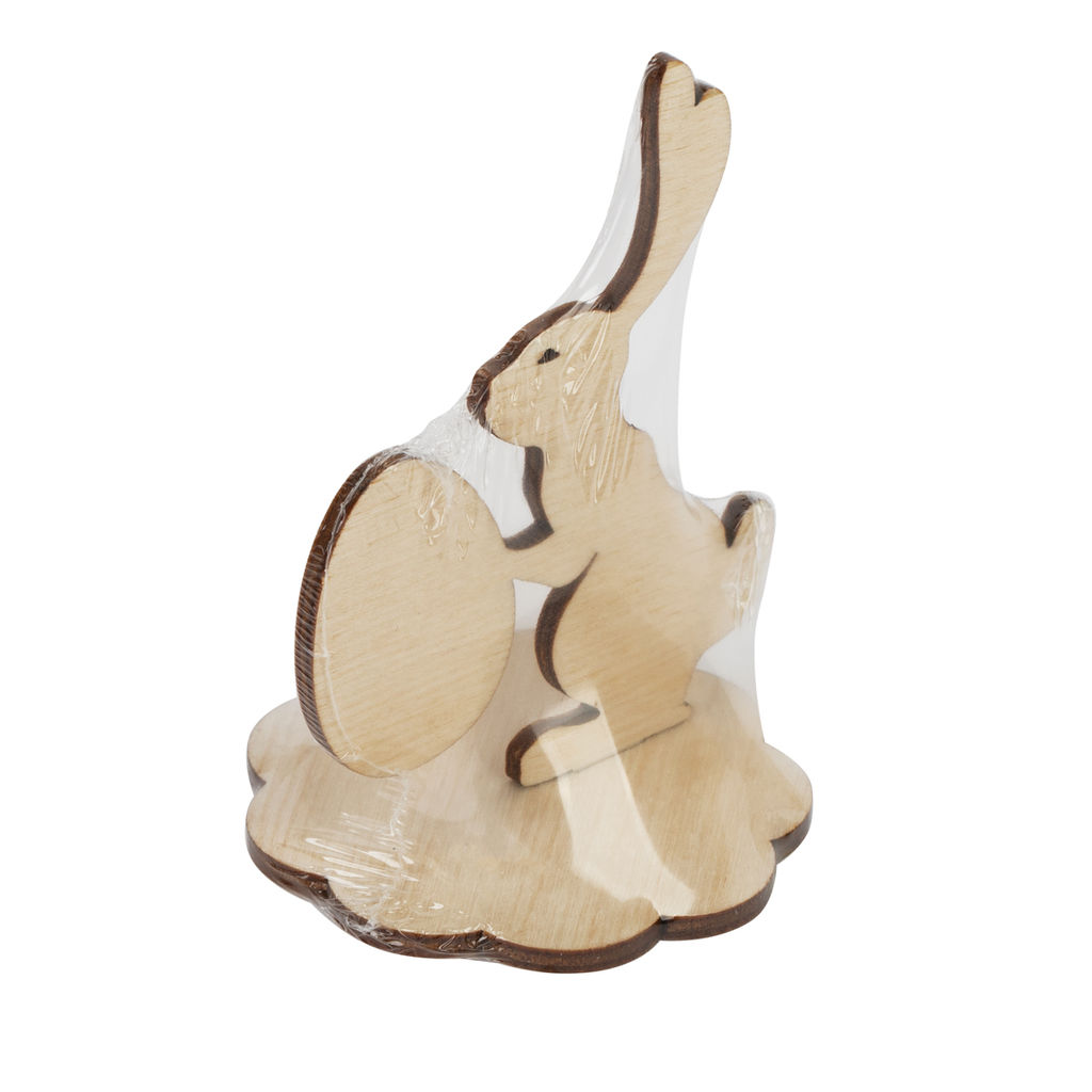 Заготовка для декорирования Mr. Carving КЛ-01 Заготовка на подставке фанера 6 х 9.5 х 9 см зайчик 1 - Love2art фото 3