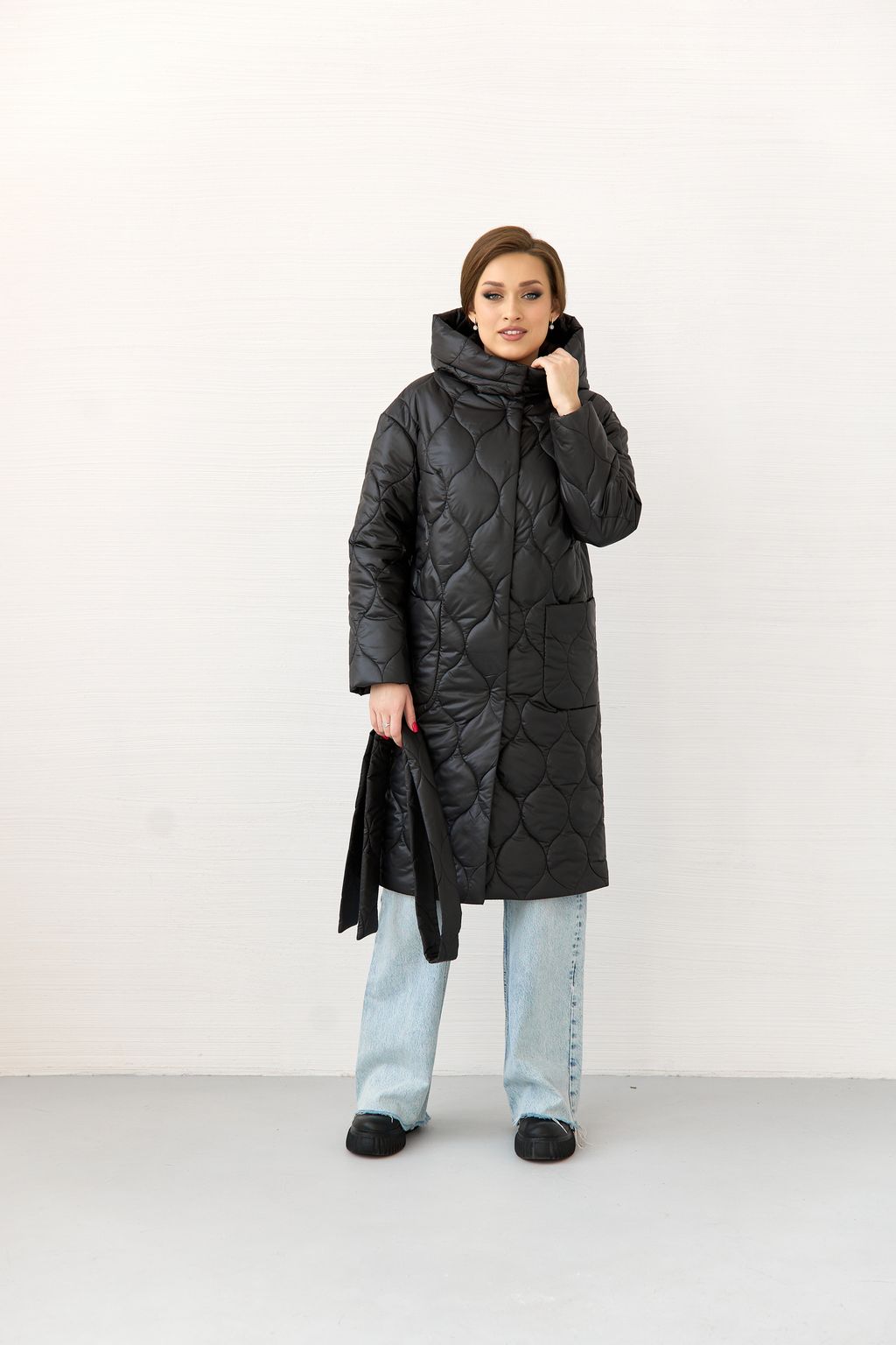 Куртка женская демисезонная 24111-00 (серый опал) - Kankan фото 4