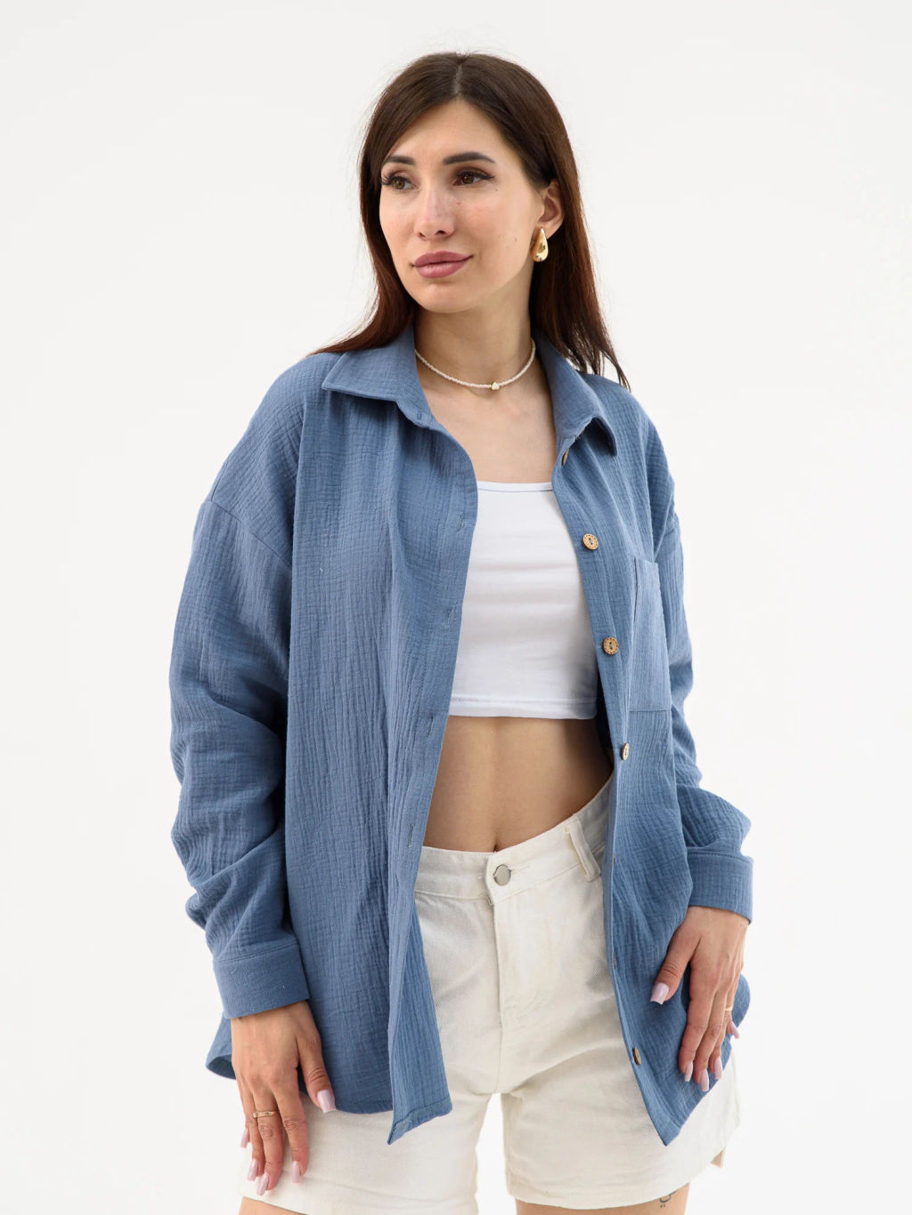 Из МУСЛИНА! рубашка "Муслин"