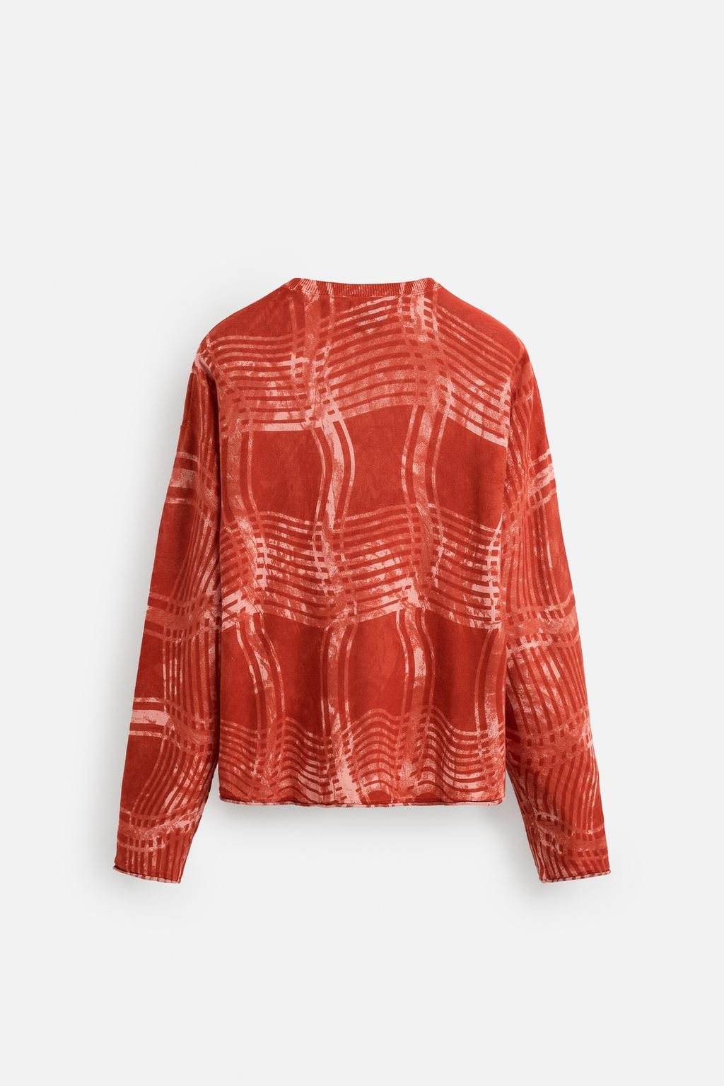 GRAPHIC PRINT SWEATER  OTIS KWAME KYE QUAICOE - Zara фото 7