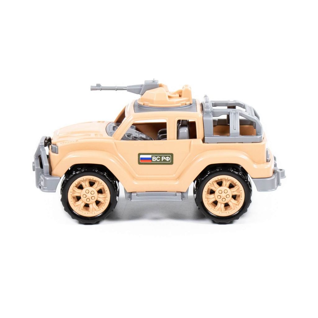 Автомобиль-джип военный-сафари Легионер-мини с 1-м пулемётом (в сеточке) - Полесье фото 2