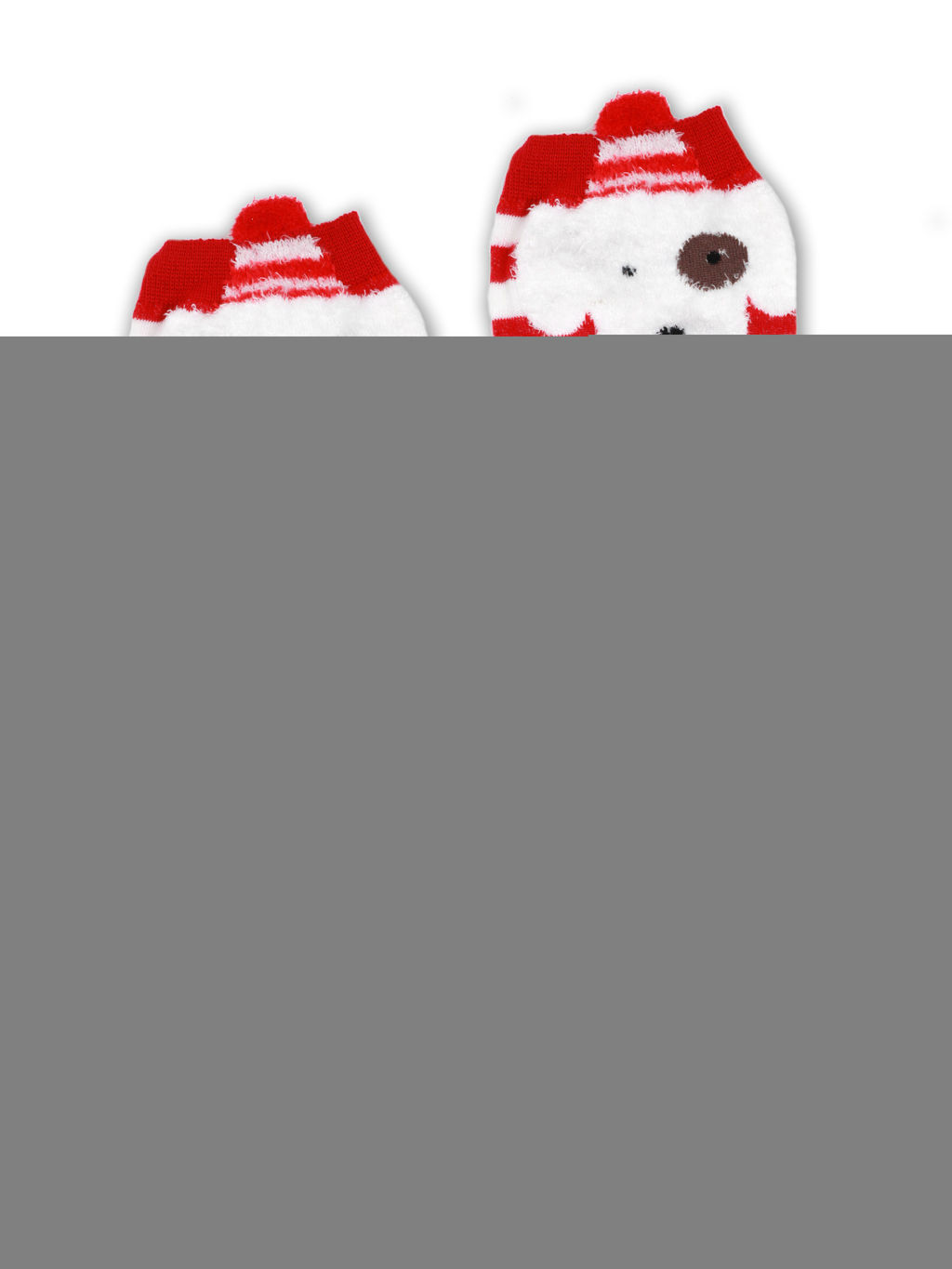 Носки НГ р.35-40 Red christmas Собачка - Krumpy фото 2