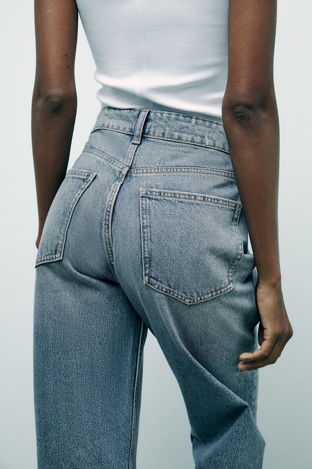 TRF MOM FIT HIGH-WAIST JEANS - Zara фото 27