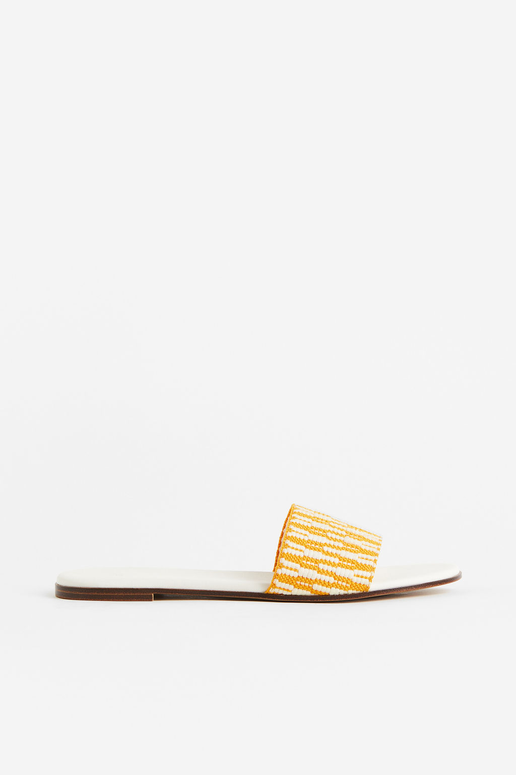 Sandalias abiertas en tejido de jacquard - H&m фото 5
