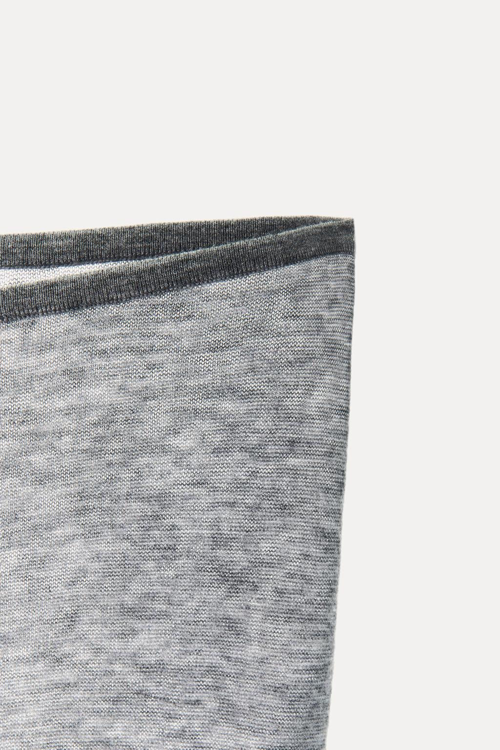 100% WOOL LEGGINGS - Zara фото 7
