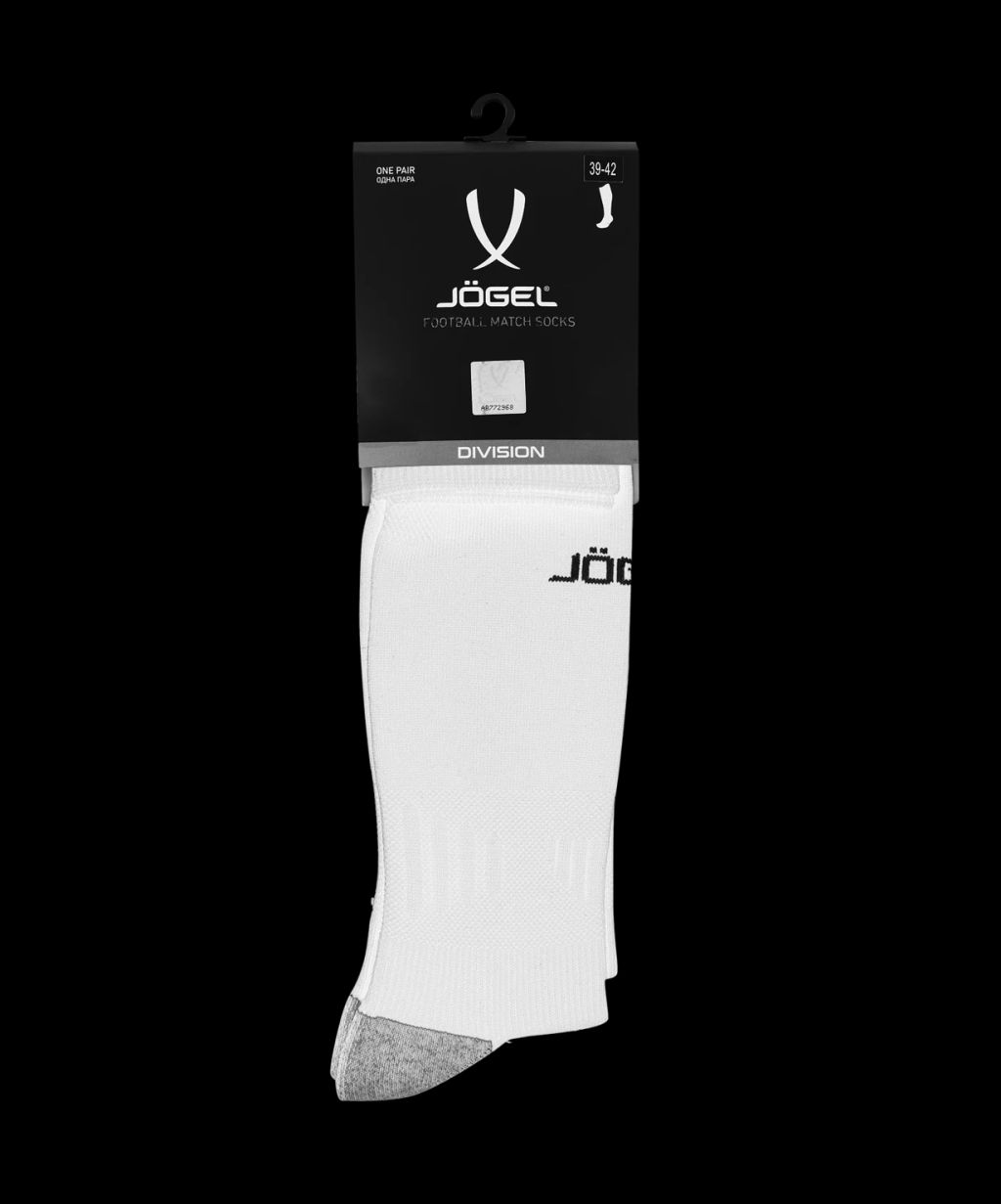 Гетры футбольные JOGEL Match Socks, белый