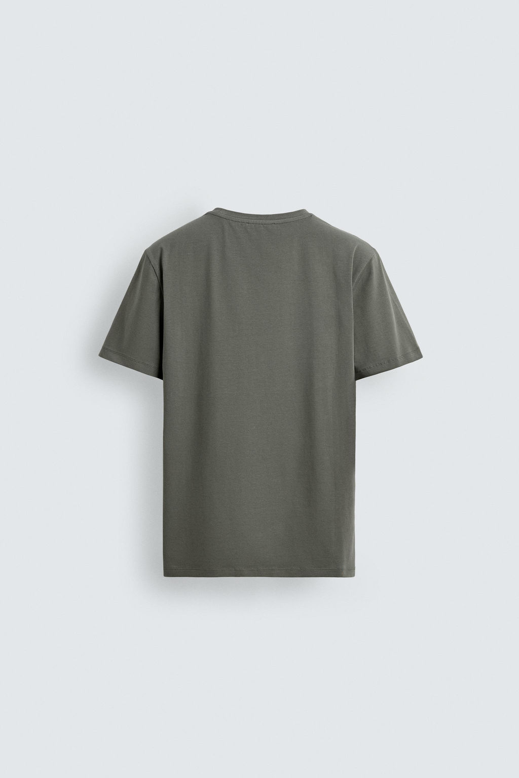 BASIC SLIM FIT T-SHIRT - Zara фото 8