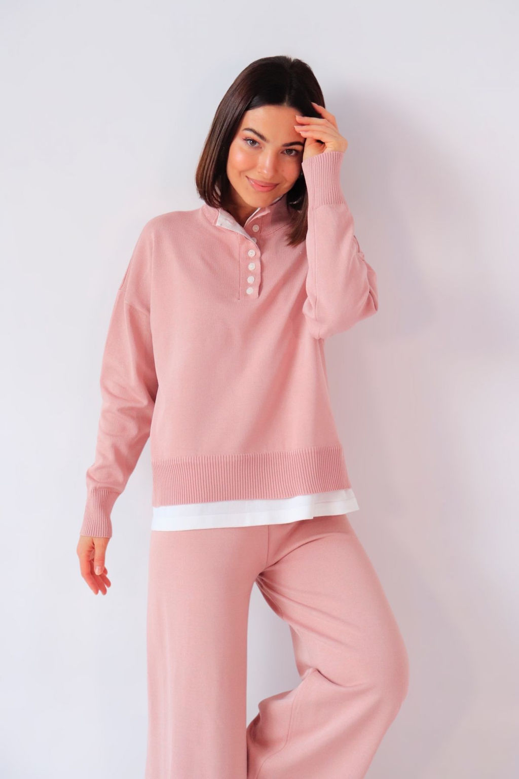 Martichelli Костюм трикотажный пудровый  фото 2