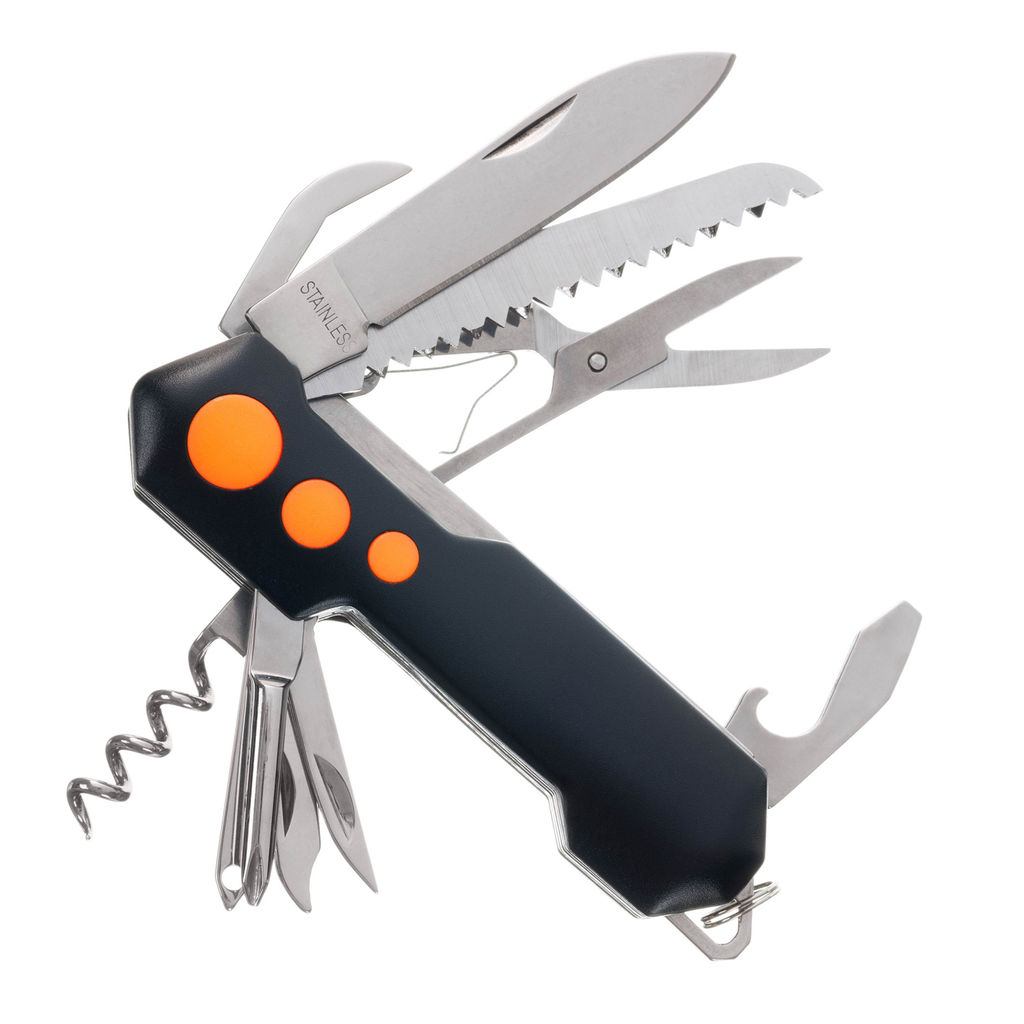 Нож перочинный 96 мм, 15 функций, в блистере STINGER FK-KO5011LG3B  фото 4