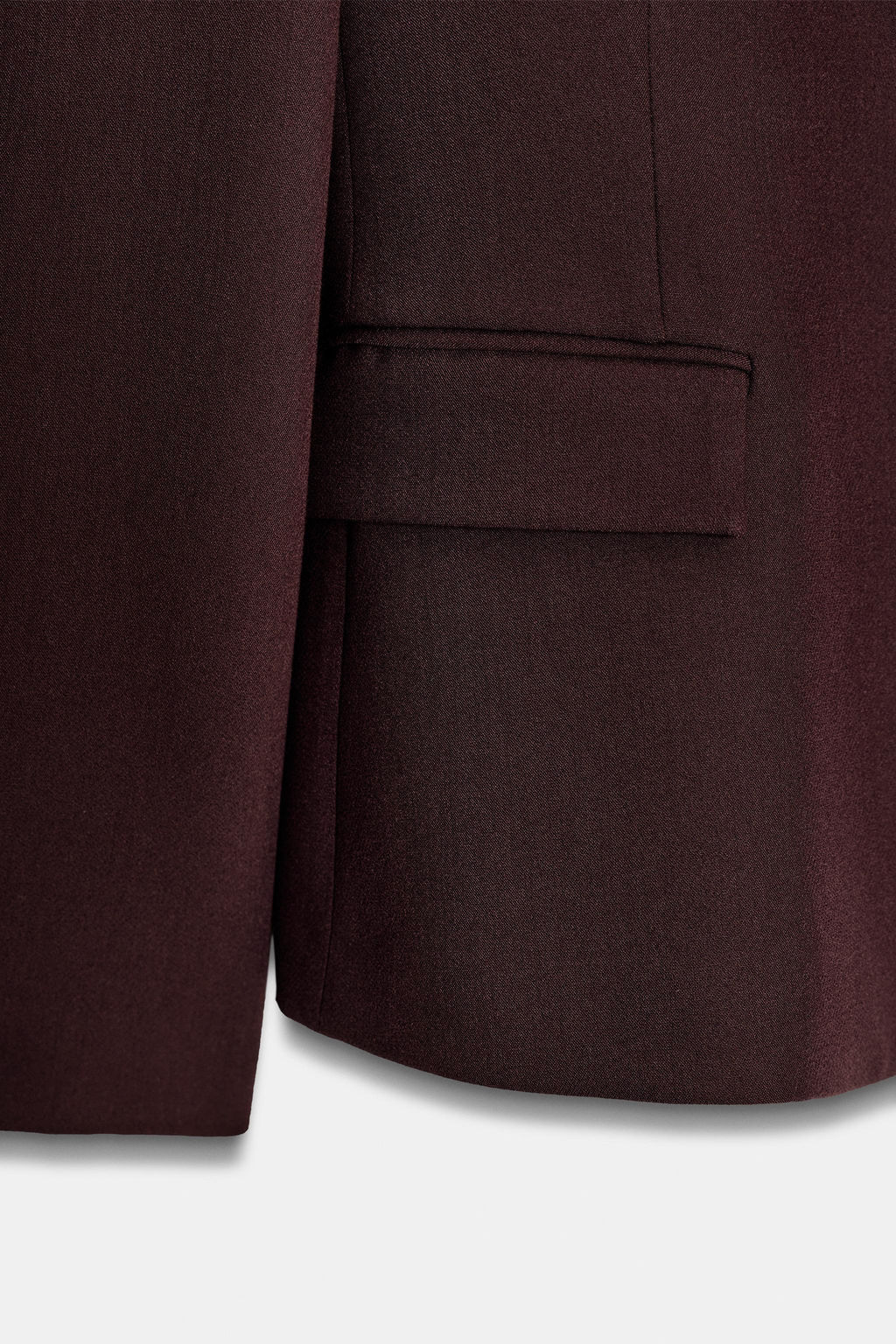 FITTED BLAZER WITH SHOULDER PADS - Zara фото 7