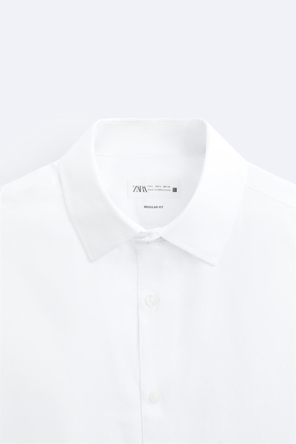 EASY CARE TEXTURED SHIRT - Zara фото 7
