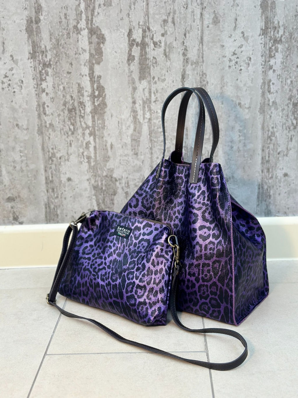 Сумка женская из телячьей кожи