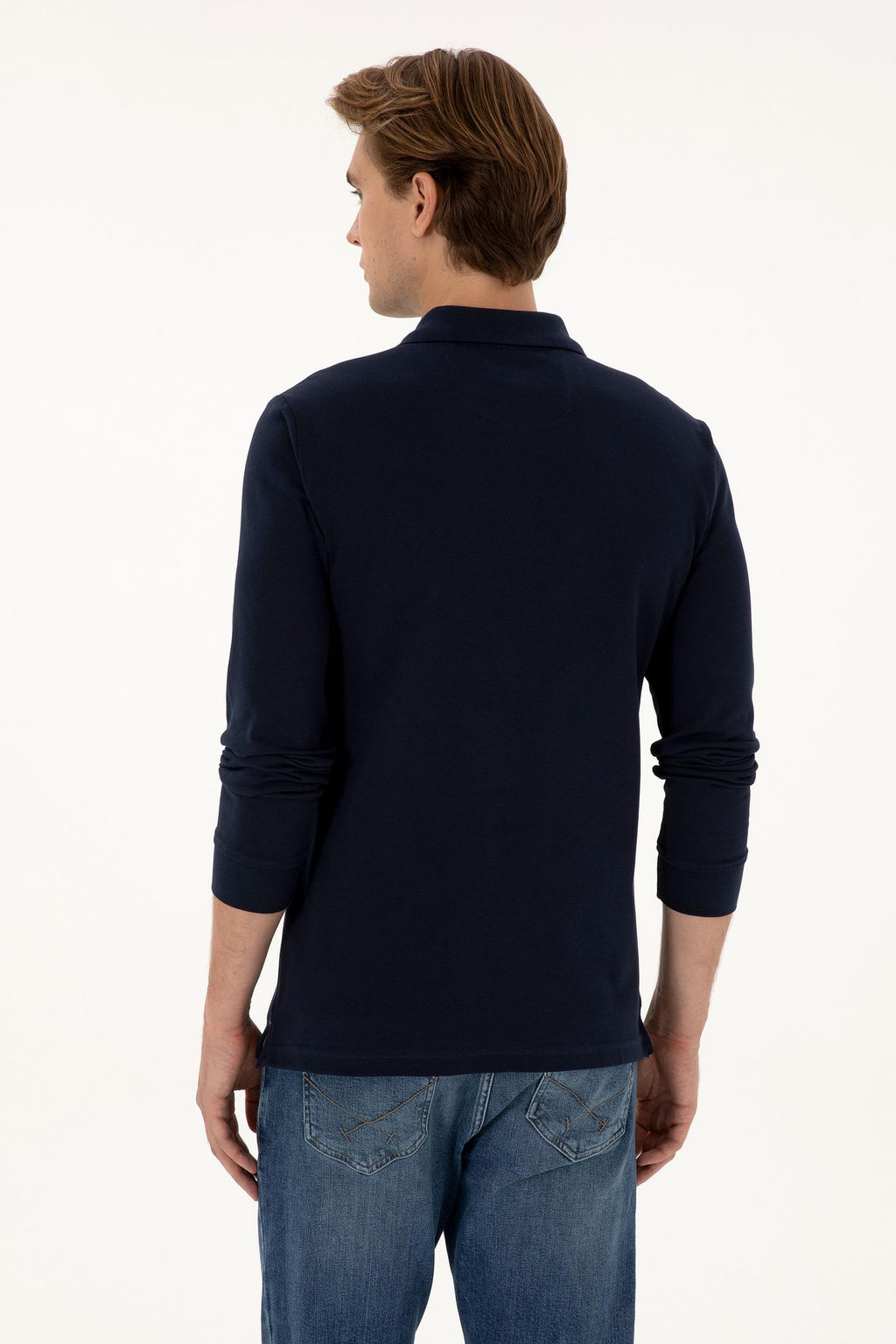 Erkek Lacivert Basic Sweatshirt Sepette S_rpriz _ndirim - U.s. polo assn фото 12
